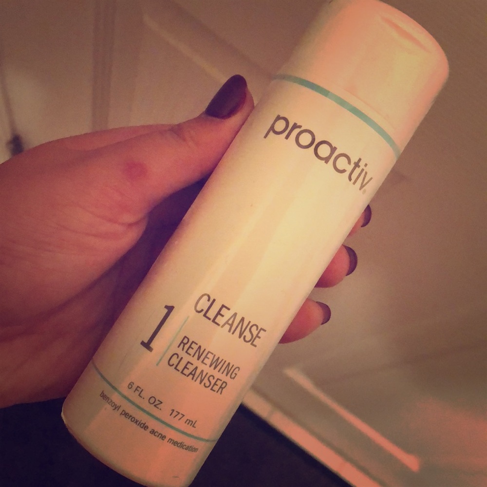 Proactive cleanser 1
